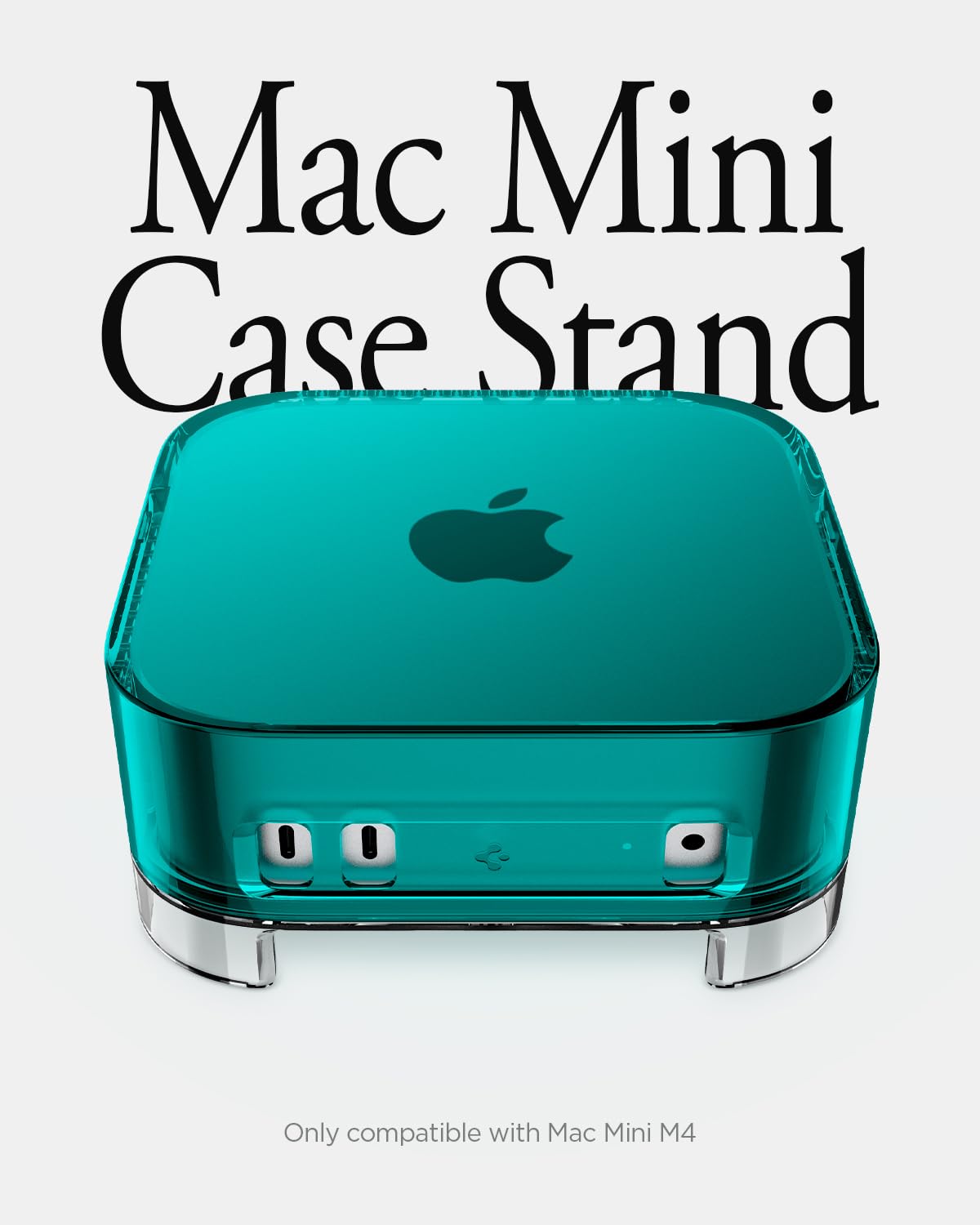 Spigen Classic C1 Filter Case Stand for Mac mini M4 and M4 Pro - Bondi Blue - image 2