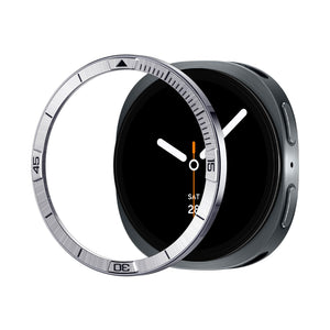 Spigen Galaxy Watch 9 44mm Bezel Ring - Bezel Tune - Silver Pilot - image 1