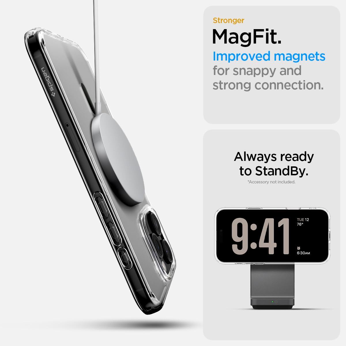Spigen iPhone 16 Pro Case – Ultra Hybrid T (MagFit + Camera Control) – detail image 14