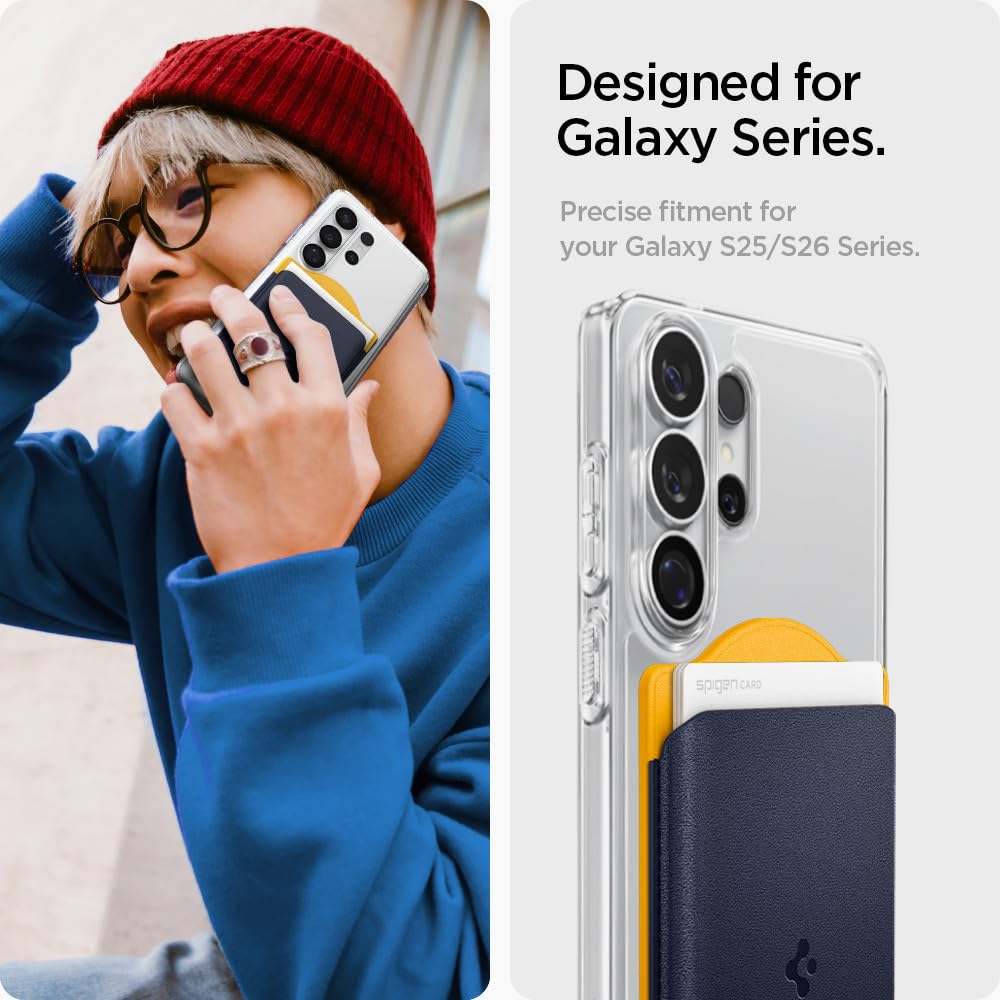 Spigen Nano Pop MagFit 3-Card Wallet - Blueberry Navy - image 3