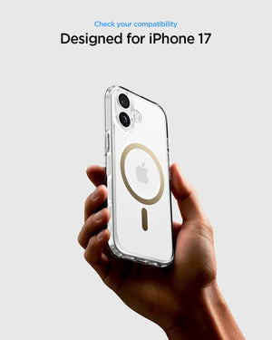 Spigen iPhone 17 Case - Ultra Hybrid (MagFit) - Clear Gold
