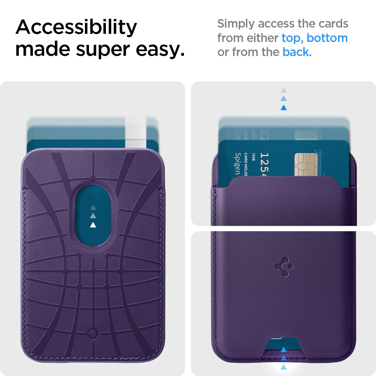 Spigen Valentinus MagSafe Wallet - Purple - image 7