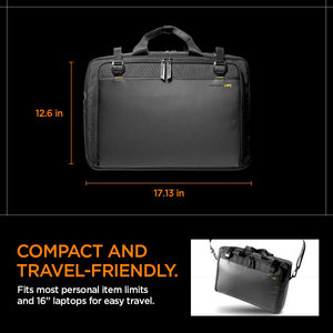 Spigen Klasden KD300 16-Inch Laptop Shoulder Bag - Black - image 7