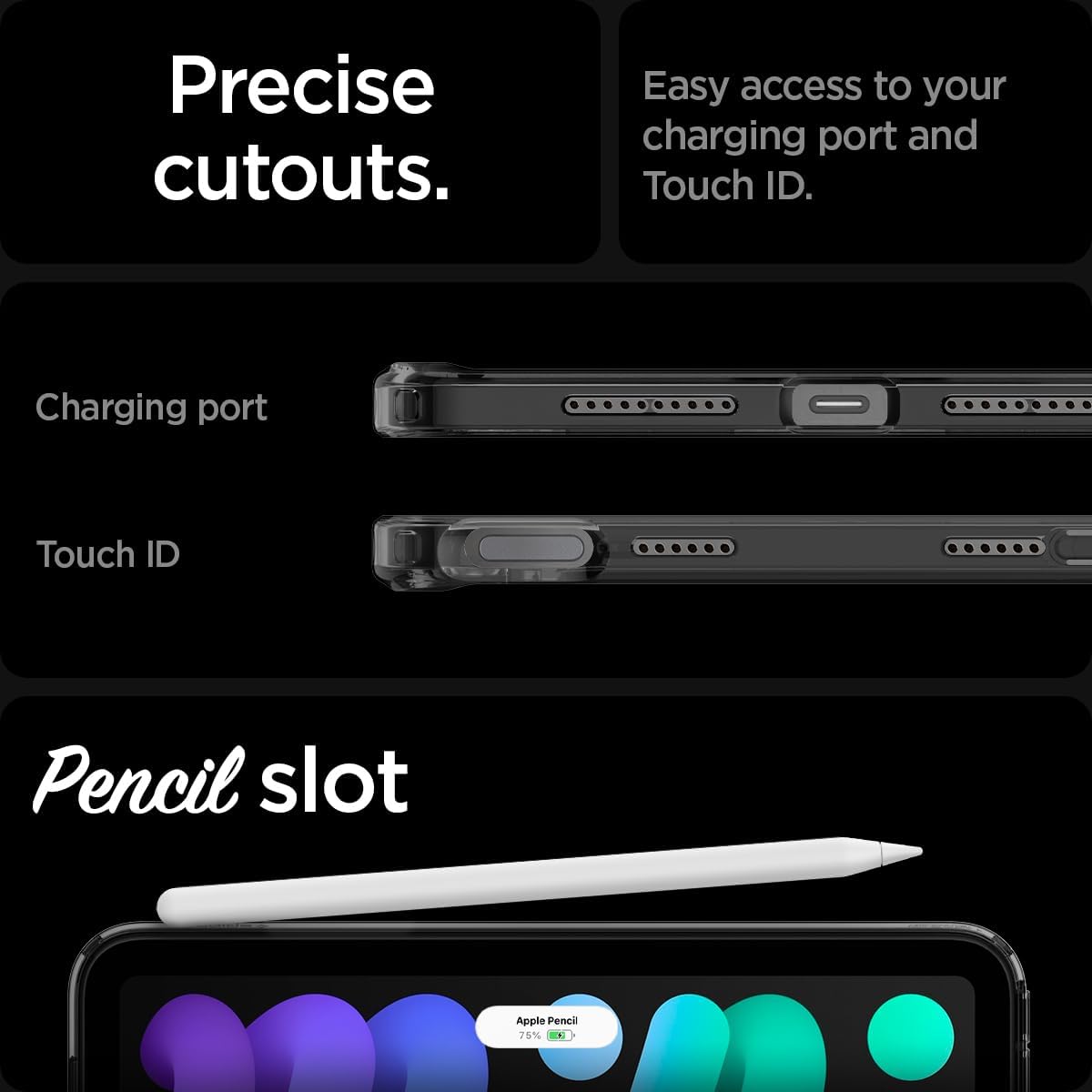 Spigen iPad mini 7 / iPad mini 6 Case – Ultra Hybrid Zero One