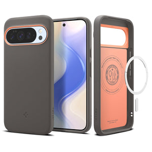 Spigen Pixel 10 Pro / Pixel 10 Case – Nano Pop (MagFit) - Papaya Gray - image 1