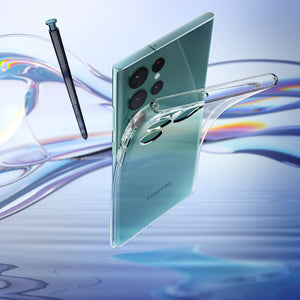 Spigen Liquid Crystal Galaxy S22 Ultra Phone Case - Crystal Clear - image 3