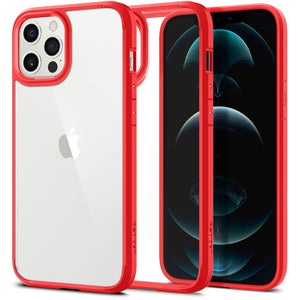Spigen iPhone 12 Pro Max Case – Ultra Hybrid - Red - image 1