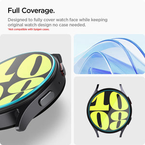 Spigen Galaxy Watch 7 44mm Screen Protector - Glas.tR EZ Fit (2 Pack) - Clear - image 3
