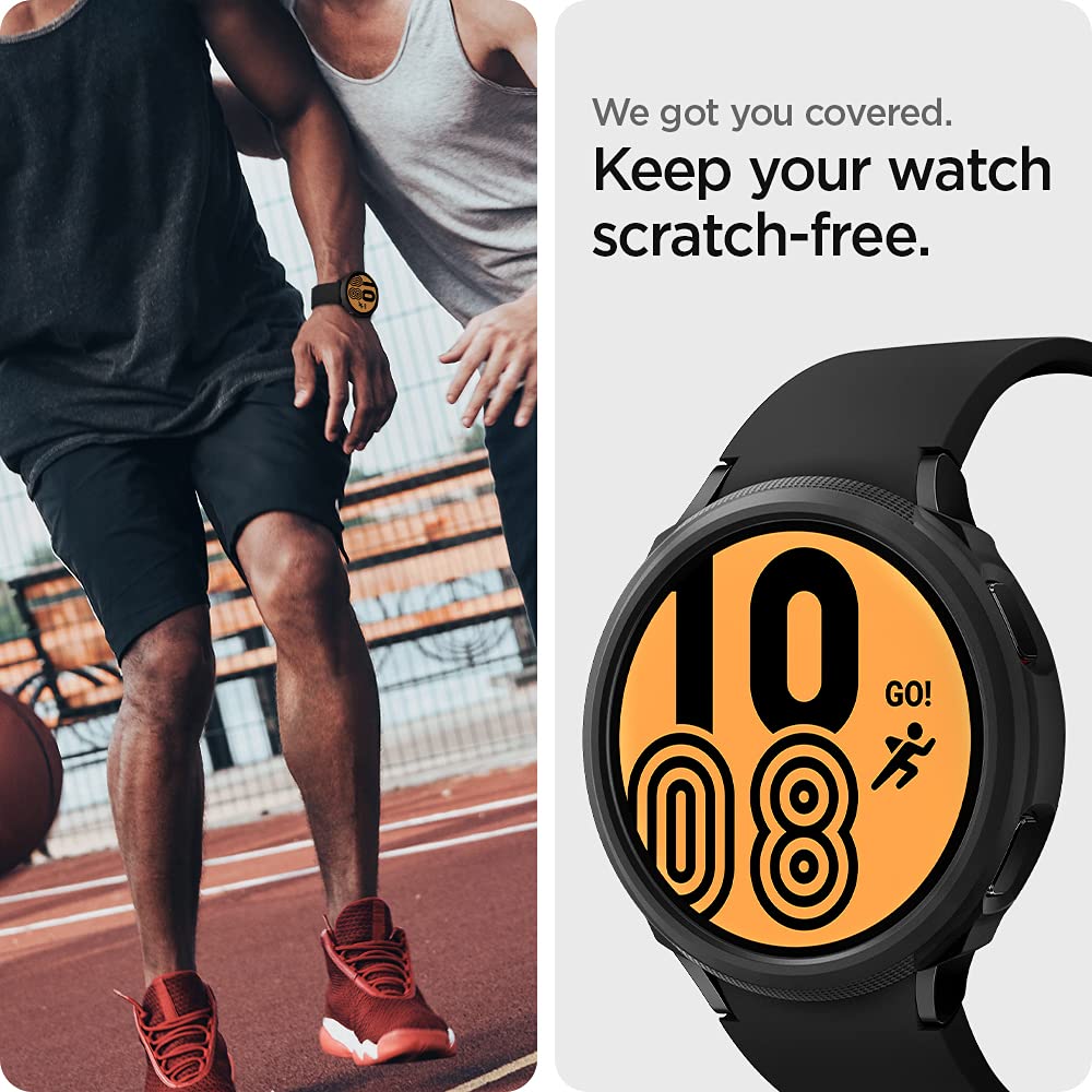 Spigen Galaxy Watch 5 / 4 44mm Case - Liquid Air - Matte Black – image 4