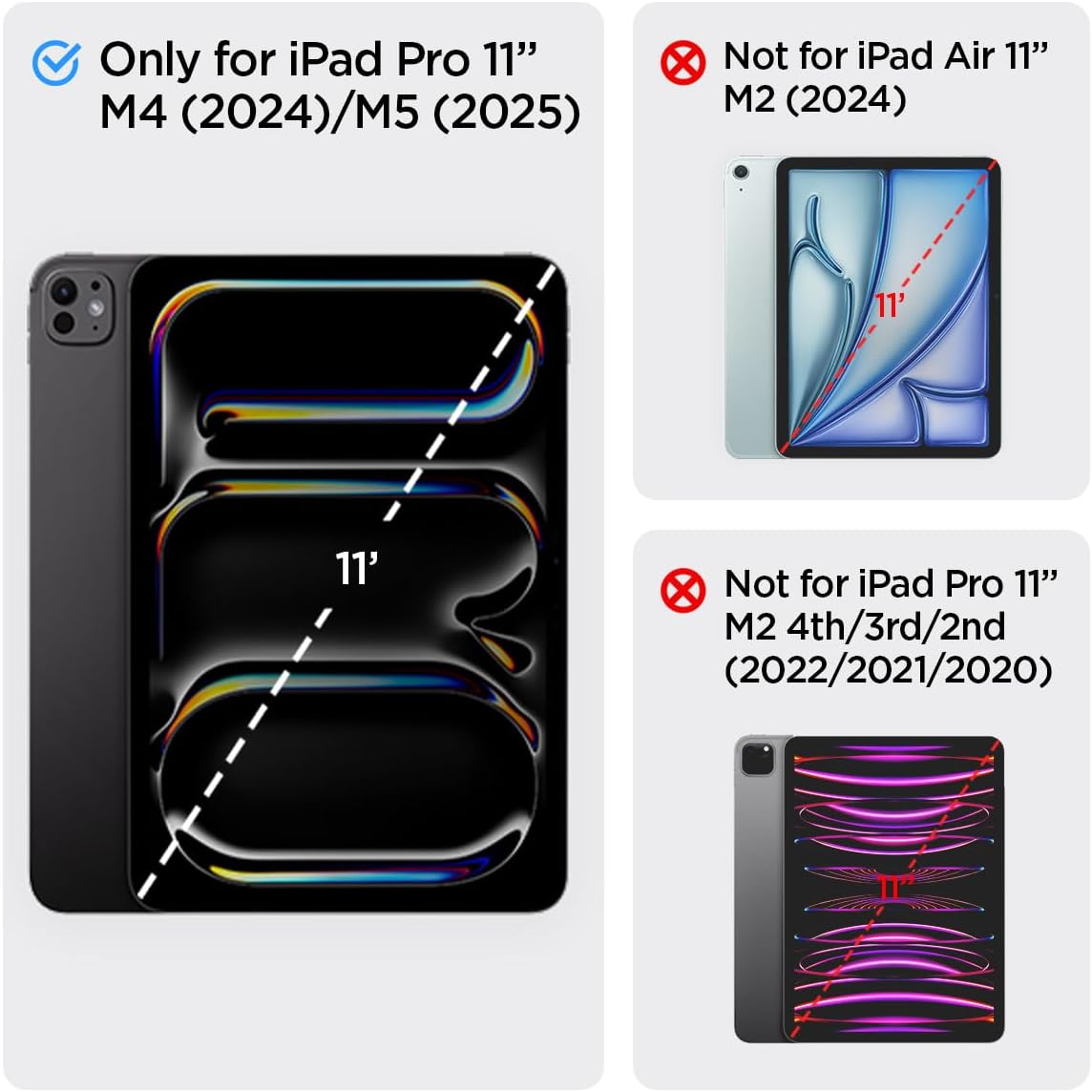 Spigen iPad Pro 11" Case (M5/M4, 2025–2024) – Enzo Aramid
