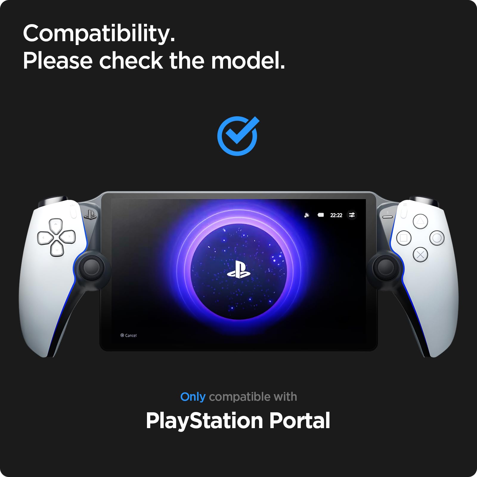 Spigen PlayStation Portal Glas.tR EZ Fit screen protector - Transparency - image 3