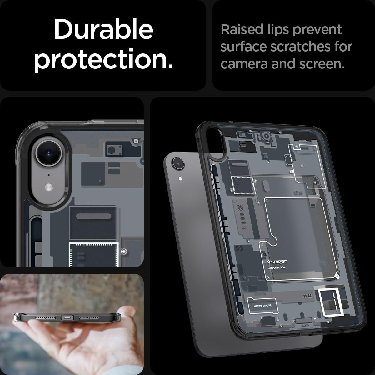 Spigen iPad mini 7 / iPad mini 6 Case – Ultra Hybrid Zero One