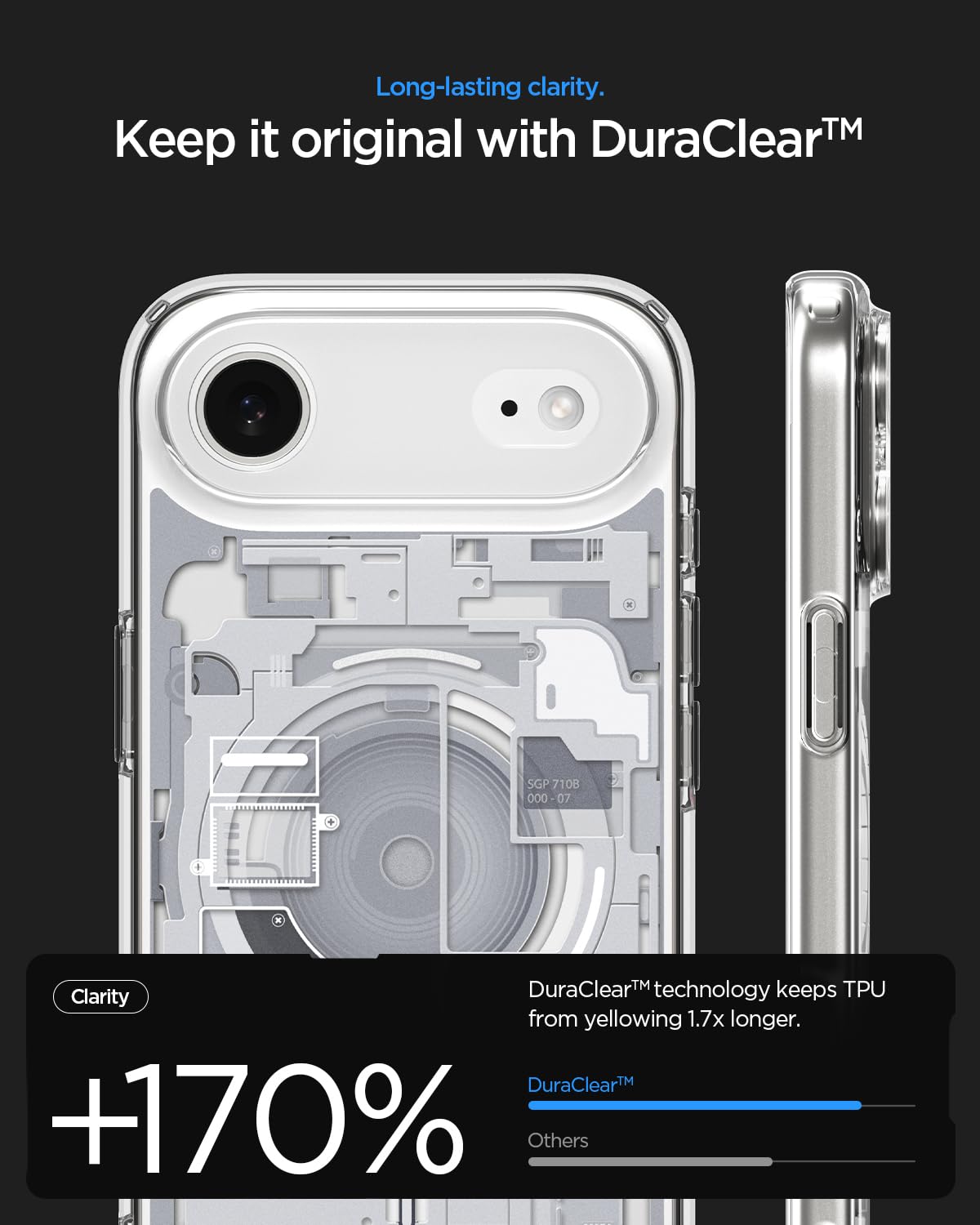 Spigen iPhone Air Case – Ultra Hybrid Zero One (MagFit) - Zero One White