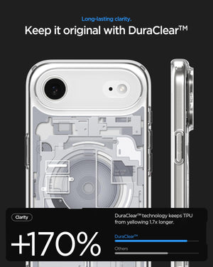 Spigen iPhone Air Case – Ultra Hybrid Zero One (MagFit) - Zero One White