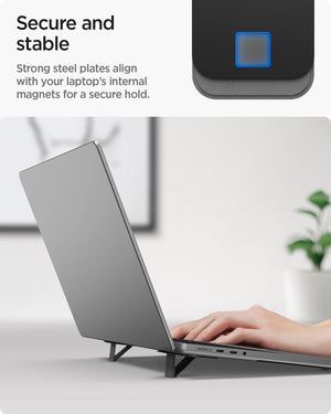 Spigen Slimfold LD201-S2 Laptop Stand for 11–16-Inch Laptops - Black - image 6