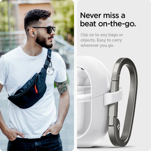 Spigen Galaxy Buds 3 Pro Case - Ultra Hybrid - Jet White - image 5