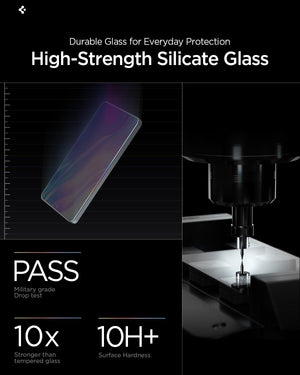 Spigen Galaxy S26 Privacy Screen Protector - AluminaCore Glas.tR EZ Fit (2 Pack) – Privacy – detail image 5