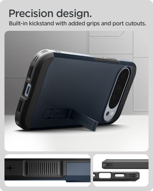 Spigen Pixel 10 Pro XL Tough Armor MagFit case - Metal Slate - image 6