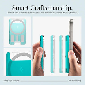 Spigen Classic C1 MagSafe Wallet - Bondi Blue - image 5