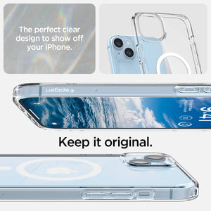 Spigen iPhone 14 Case Ultra Hybrid MagFit - iPhone 14 - White - image 3