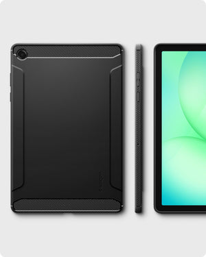Spigen Galaxy Tab A11 Plus (2025) Case - Rugged Armor - Matte Black - image 7