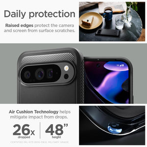 Spigen Rugged Armor Google Pixel 9 Pro XL Phone Case - Matte Black - image 5