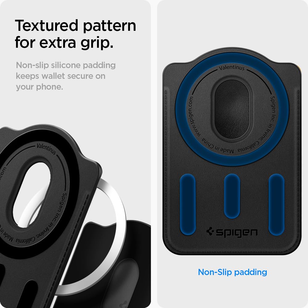 Spigen Valentinus MagFit 3-Card Wallet - Black - image 6