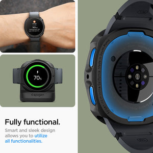 Spigen Galaxy Watch 9 44mm Case - Liquid Air - Matte Black - image 6