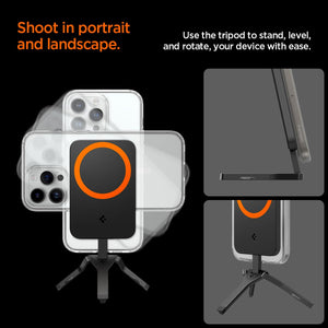 Spigen S319 MagFit+ Magnetic Tripod Phone Stand - Black - image 4