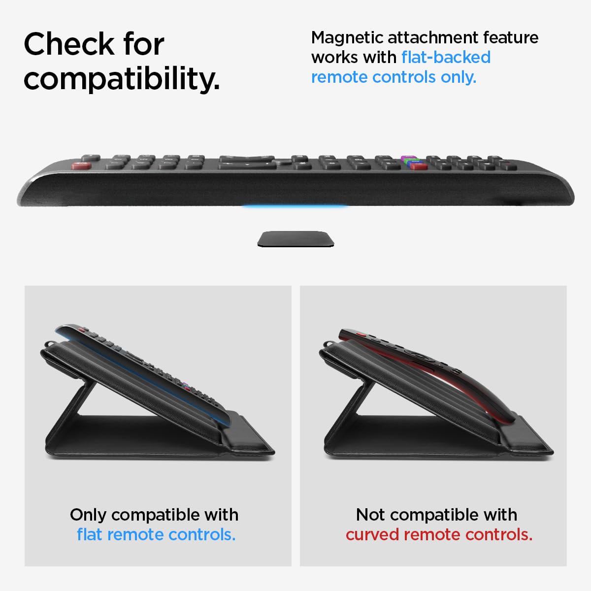 Spigen LD401 Universal Remote Control Organizer Stand - Black - image 4