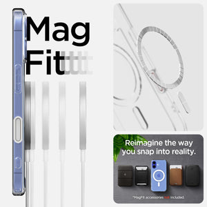 Spigen iPhone 16 Case Ultra Hybrid T MagFit - White - image 6