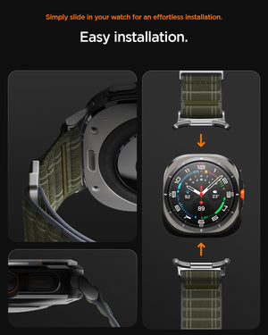 Spigen Galaxy Watch Ultra 2 & Ultra 47mm Band - WBF0 - Green - image 7