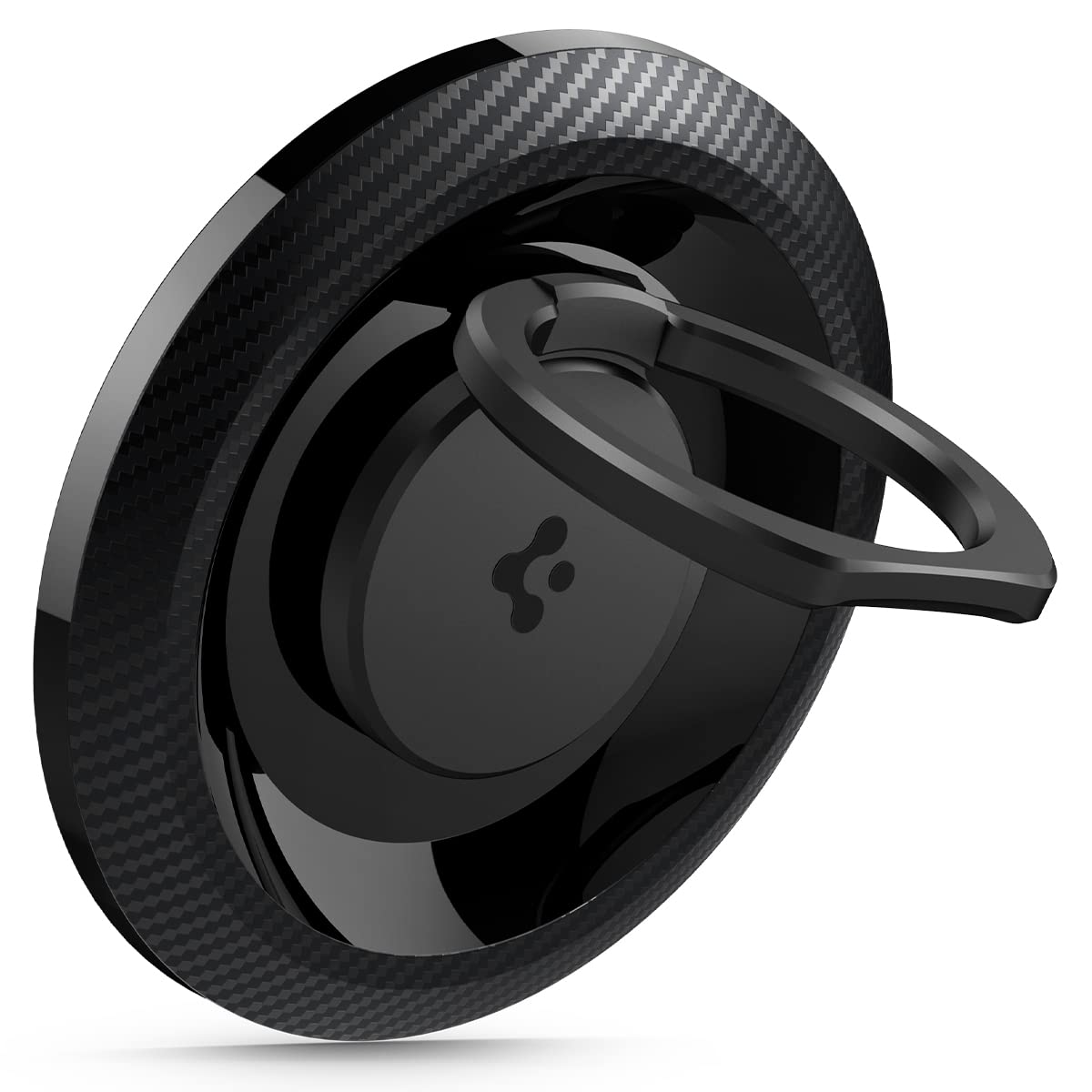 Spigen O-Mag MagFit Phone Grip - Carbon Fiber - image 1