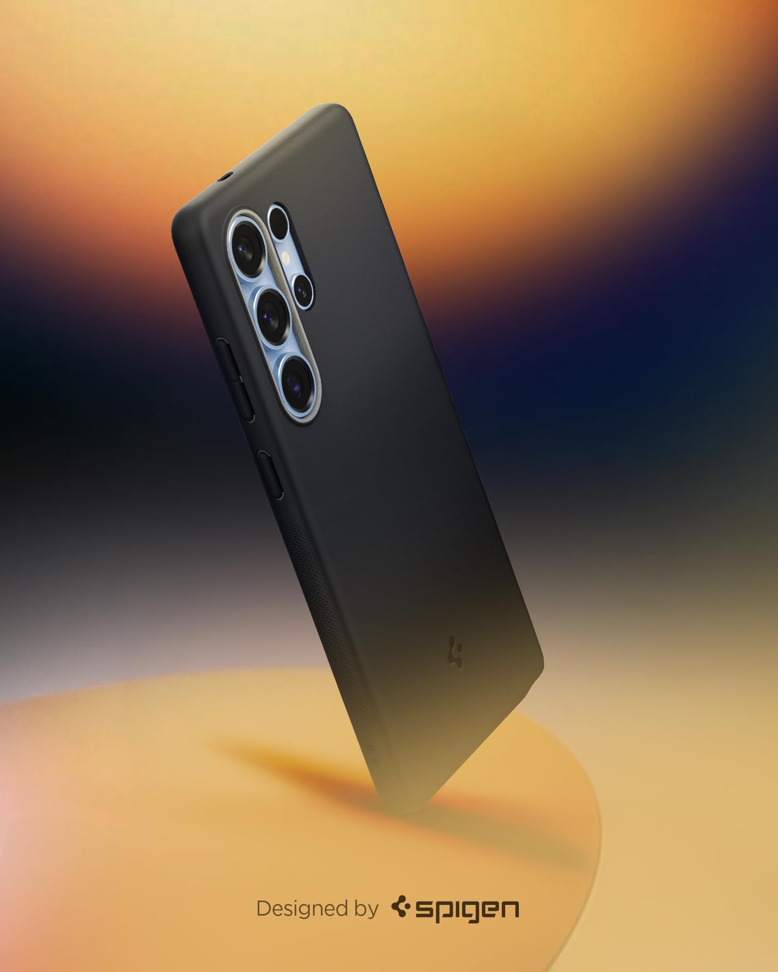 Spigen Galaxy S25 Ultra Nano Pop MagFit case detail - Black Sesame