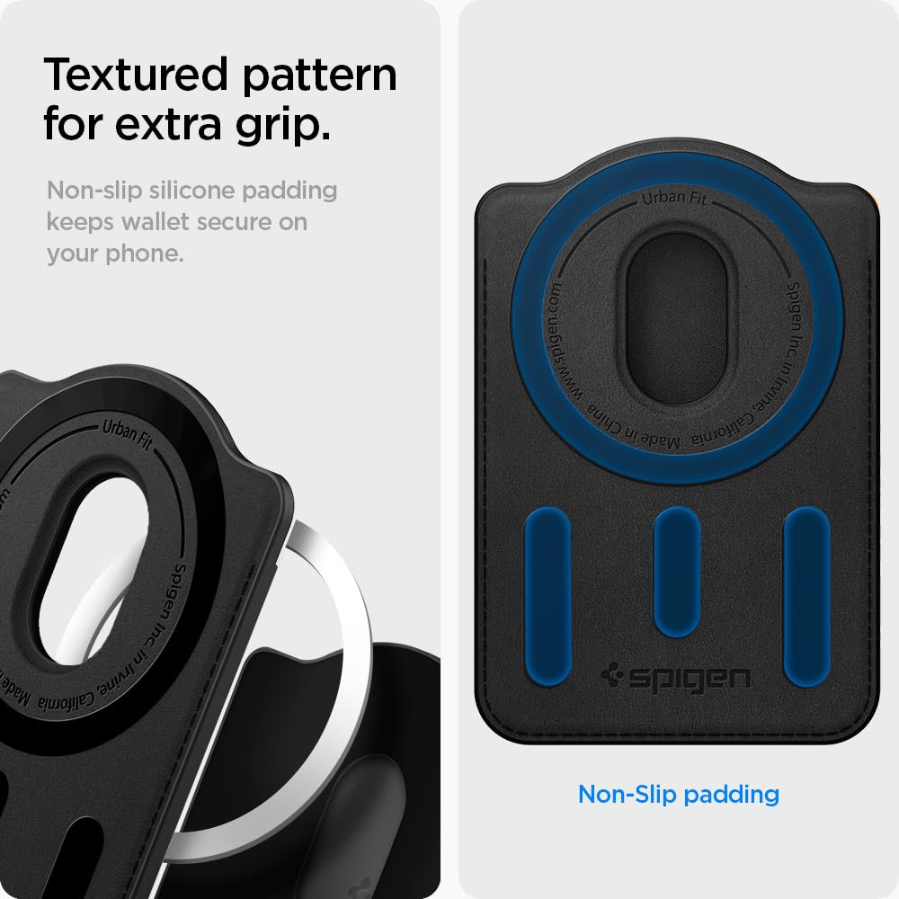 Spigen Urban Fit MagFit 3-Card Wallet - Black - image 6