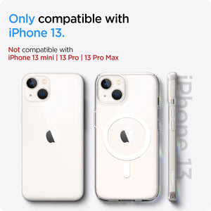 Spigen Ultra Hybrid MagFit iPhone 13 Case - White - image 2