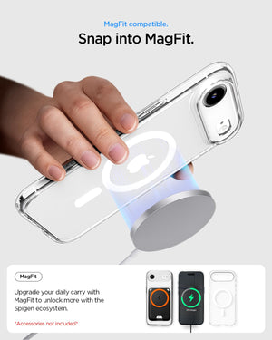 Spigen iPhone Air Case Ultra Hybrid MagFit - Clear White - image 7