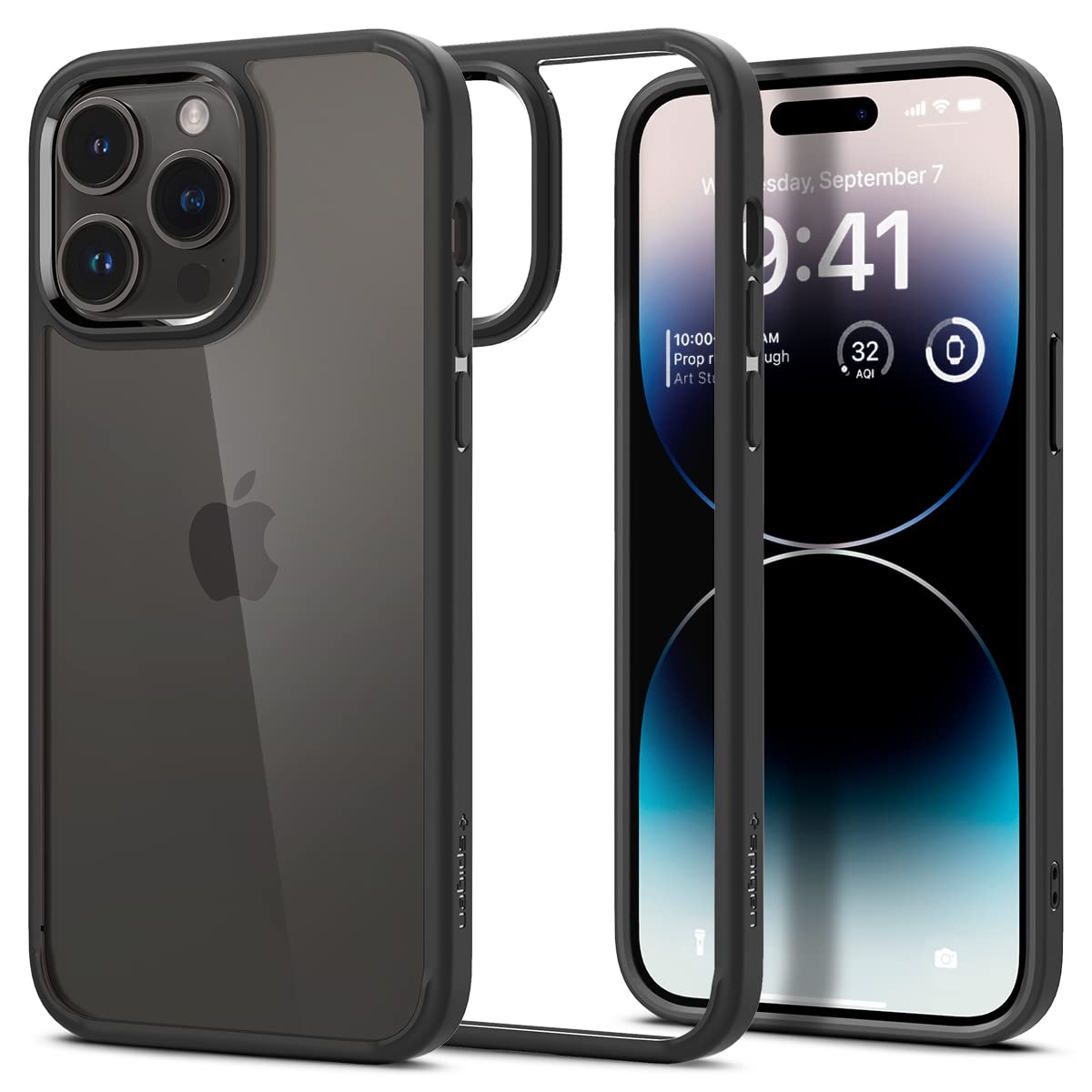 Spigen iPhone 14 Pro Case – Ultra Hybrid Matte Black