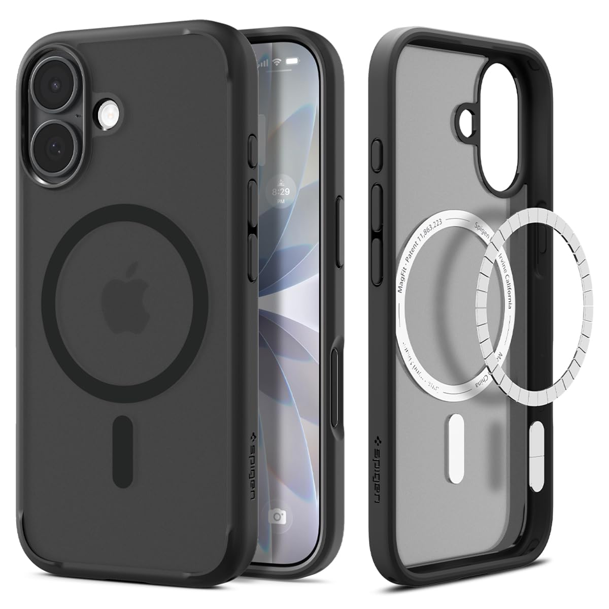 Spigen iPhone 17 Case - Ultra Hybrid (MagFit) - Frost Black