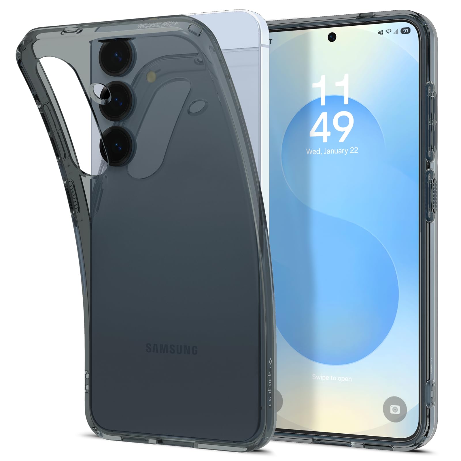 Spigen Galaxy S25 Plus Case - Liquid Crystal - Space Crystal - image 1