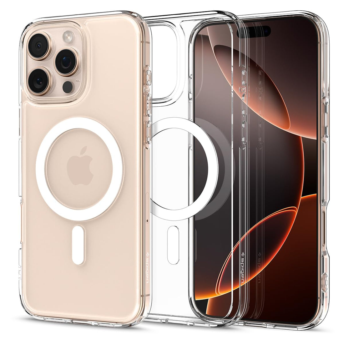 Spigen iPhone 16 Series Ultra Hybrid MagFit Clear Case – Spigen ישראל