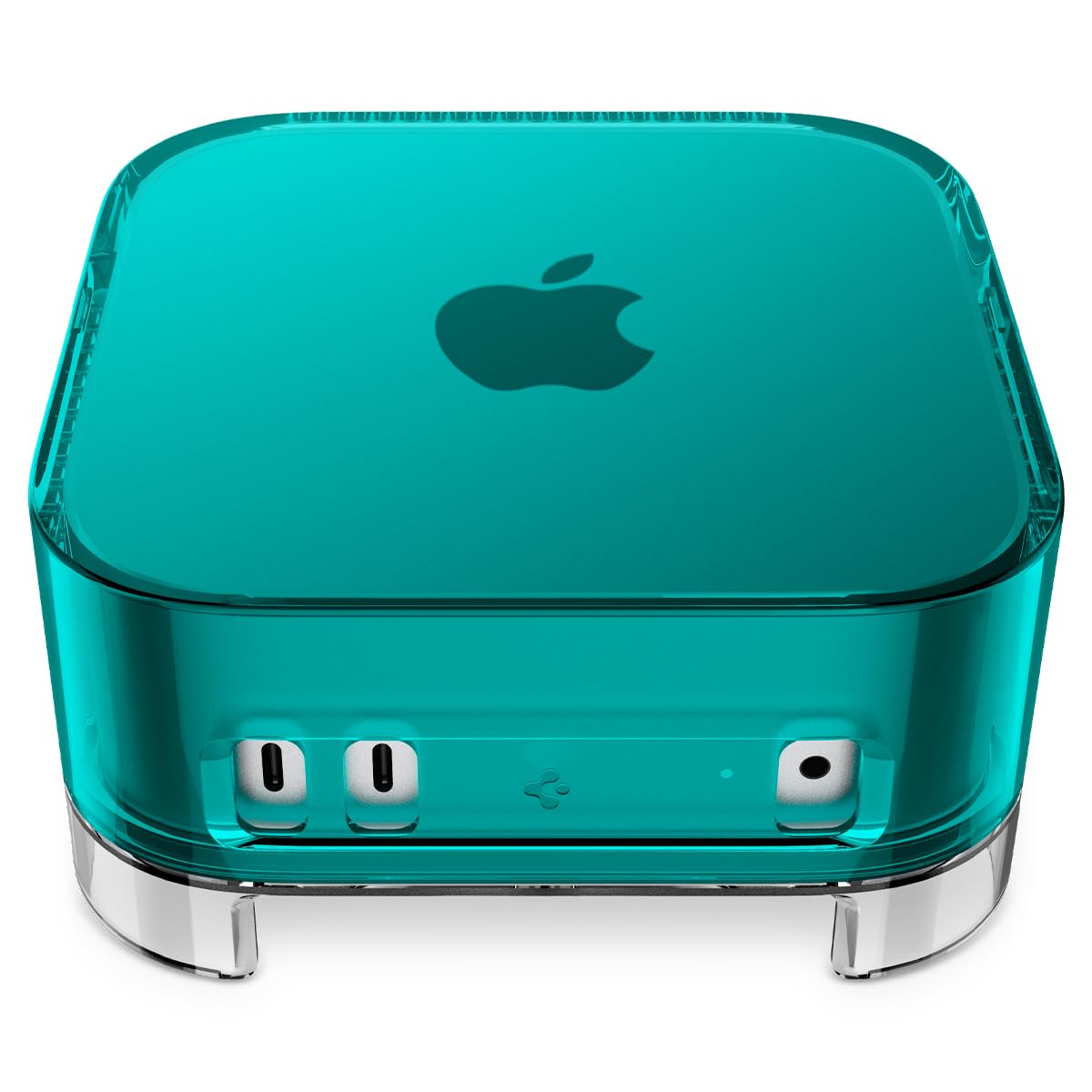Spigen Classic C1 Filter Case Stand for Mac mini M4 and M4 Pro - Bondi Blue - image 1