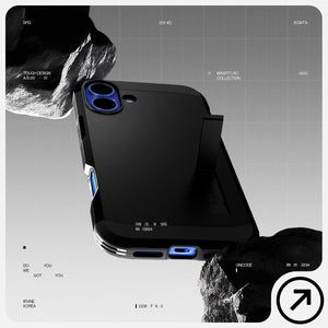 Spigen iPhone 16 Case Tough Armor MagFit - Black - image 3