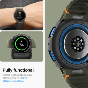 Spigen Galaxy Watch 7 40mm Case - Liquid Air - Matte Black - Matte Black - image 5