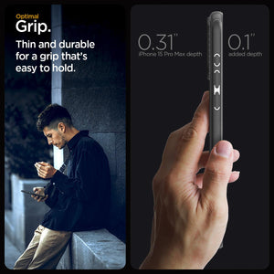 Spigen iPhone 15 Pro Max Case Mag Armor MagFit - Matte Black - image 4