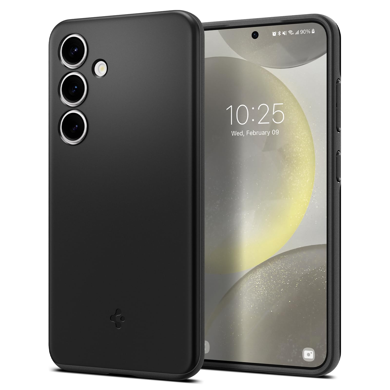 Spigen Galaxy S24 Case - Thin Fit - Black - Black - image 1