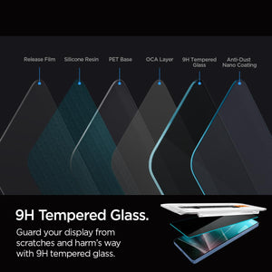 Spigen Galaxy S25 Ultra Privacy Screen Protector - Glas.tR EZ Fit (2 Pack) - Privacy - image 5