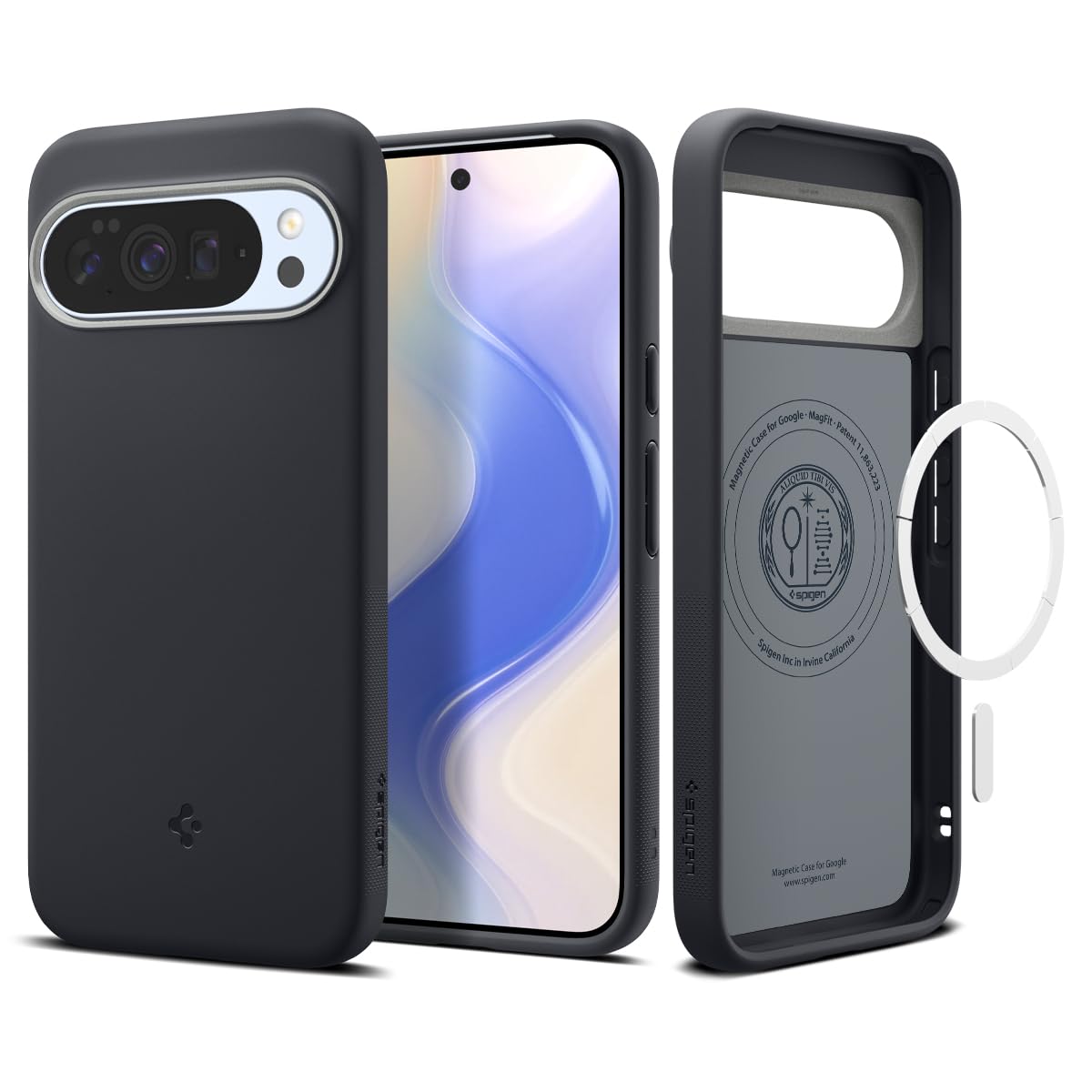 Spigen Pixel 10 Pro / Pixel 10 Case – Nano Pop (MagFit) - Black Sesame - image 1
