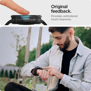 Spigen Galaxy Watch 6 Classic 47mm Screen Protector - Glas.tR EZ Fit (2 Pack) - Clear - image 4