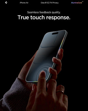 Spigen iPhone Air Screen Protector Glas.tR EZ Fit Privacy - Transparency - image 7